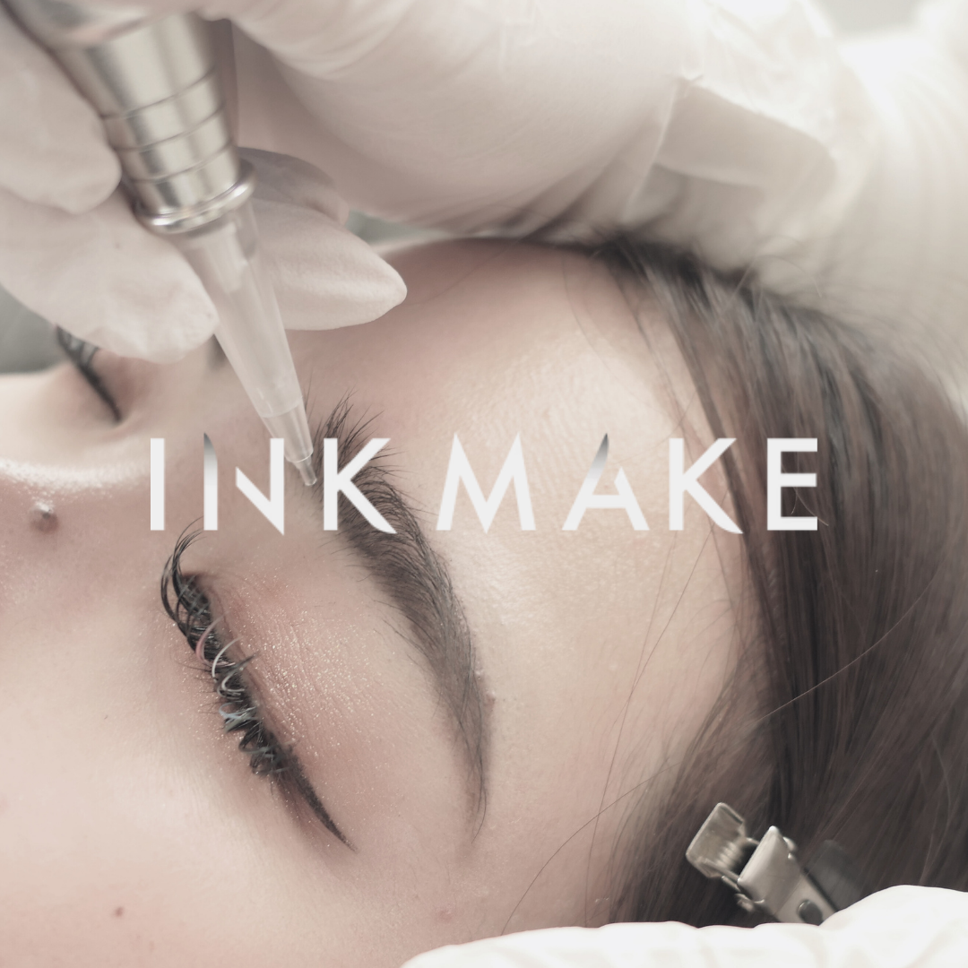 インクメイク町田の施術風景・自然な仕上がり
